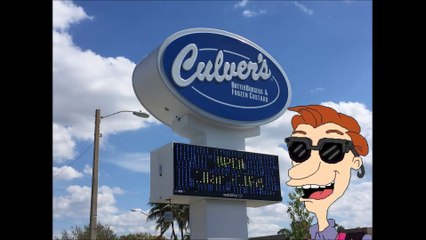 Drew Pickles goes to Culver's