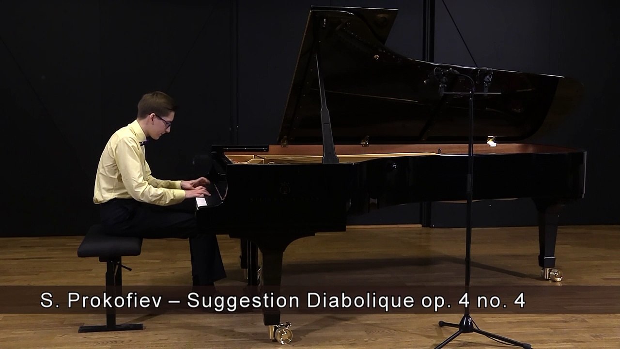 Sergei Prokofiev - "Suggestion Diabolique" op 4 no 4