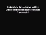 Download Protocols for Authentication and Key Establishment (Information Security and Cryptography)