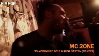 MC 2One @ Hip Hop de A a Z - 25 Novembre 2011 (Nantes)