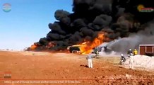 Сирия. ВКС РФ отработали по нефтевозам ДАИШ на севере провинции Алеппо
