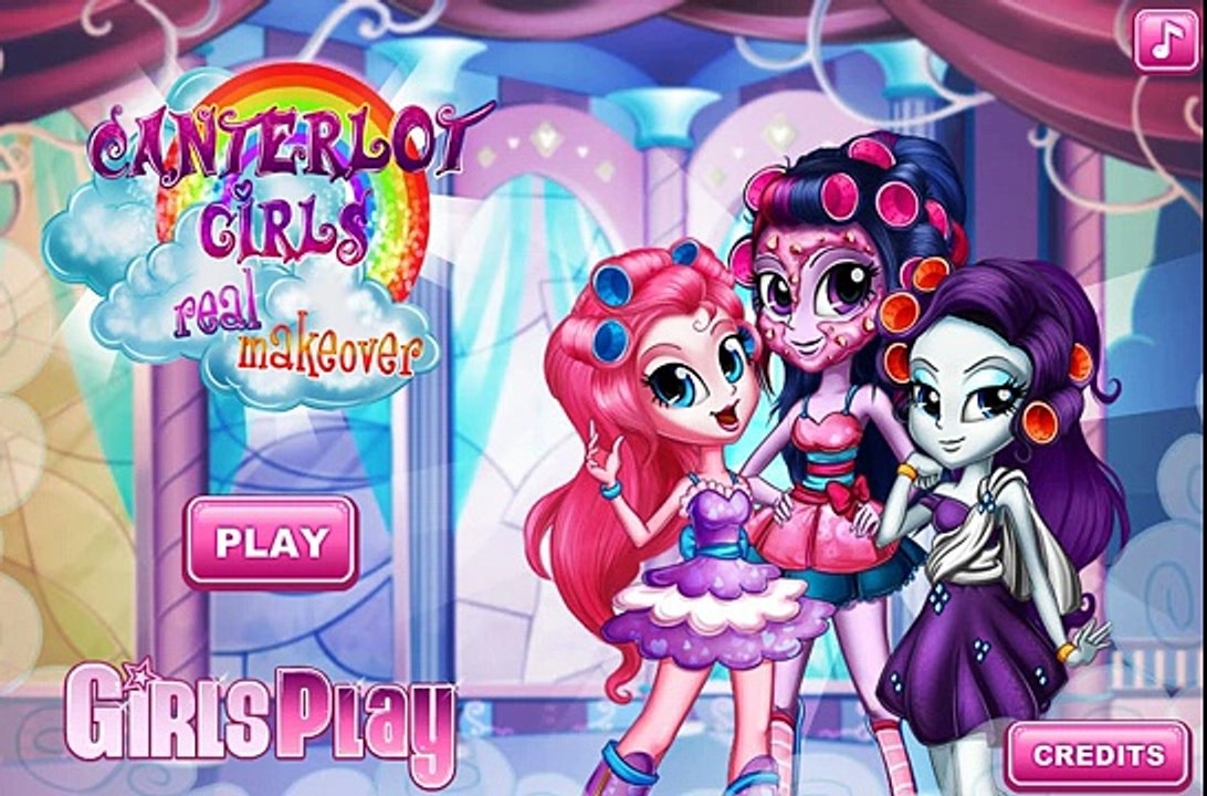 Equestria Girls Canterlot High School Dash, Canterlot Girls Real Makeover, My Little Pony Canterlot