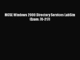 Read MCSE Windows 2000 Directory Services LabSim (Exam: 70-217) PDF Free