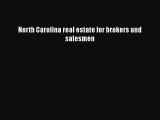 [PDF] North Carolina real estate for brokers and salesmen [Download] Online