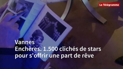 Vannes. Enchères. 1.500 clichés de stars  pour s'offrir une part de rêve