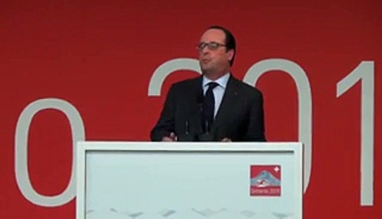 Quand François Hollande fais des blagues !