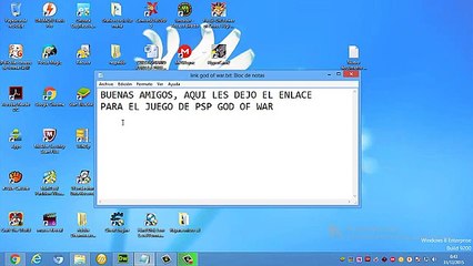 Como descargar God Of War psp en español 1 link mega