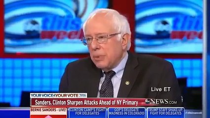 Bernie Sanders DESTROYS ABC NEWS Interview!!