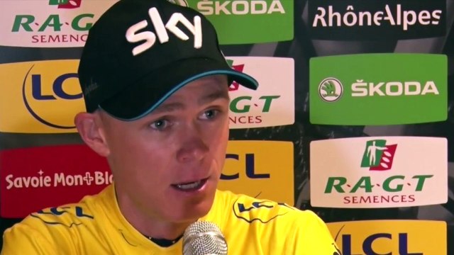 Critérium du Dauphiné 2016 - Chris Froome : C'est bon avant le Tour de France de gagner l'étape et d'être en jaune !
