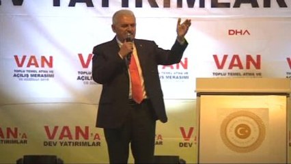 Başbakan Binali Yıldırım Van'da Konuştu 7-