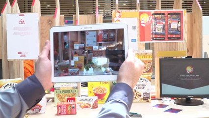 FES 2016 : FAR, l'appli de réalité augmentée pour savoir ce qu'on mange