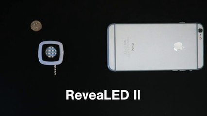 ReveaLED II, una luz ultravioleta para investigar con tu móvil