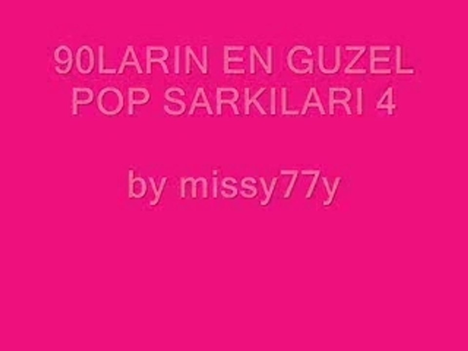 90'lar Turk Pop - Klip Best MIX 4 [Nostalji]