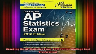 READ book  Cracking the AP Statistics Exam 2016 Edition College Test Preparation Full EBook