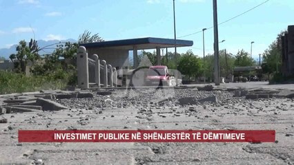 VIDHEN PLLAKAT E TROTUARIT NË RRUGËN E SHIROKËS