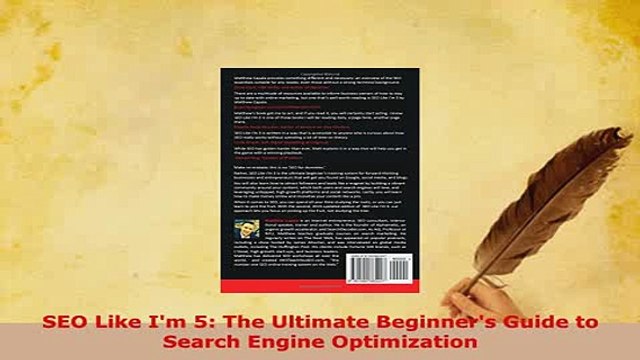 Download SEO Like Im 5 The Ultimate Beginners Guide to Search Engine Optimization Read Online