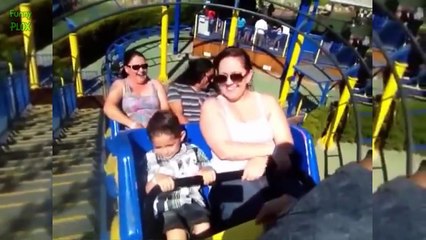 Babys First Roller Coaster Compilation 2016