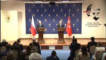 Mevlüt Çavuşoğlu ve Polonya Dışişleri Bakanı Ortak Basın Toplantısı Düzenledi 1