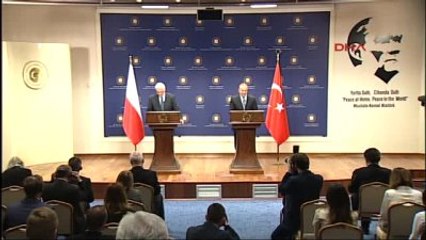 Mevlüt Çavuşoğlu ve Polonya Dışişleri Bakanı Ortak Basın Toplantısı Düzenledi 1