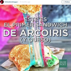 El sándwich de arcoiris