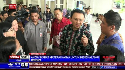 Pencalonan Independen Ahok Terganjal Syarat Materai