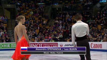 Alexandra STEPANOVA / Ivan BUKIN - SD - ISU World Championships 2016