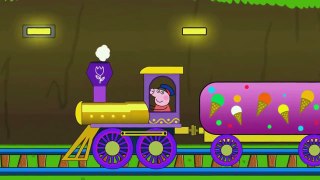 Peppa Pig Jeep Monster Truck Vehicles for Children Episode 75 Kid Wheels TV
