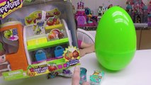 CUTE SHOPKINS TOYS FRUIT & VEG STAND   Big Egg Surprise Opening Toy Surprises My Little Pony