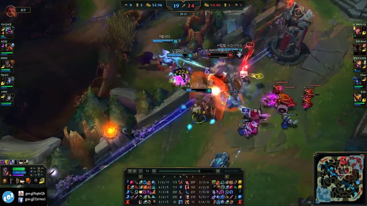 Dade - Twisted Fate vs Lissandra - KR LOL Diamond 1 (2)