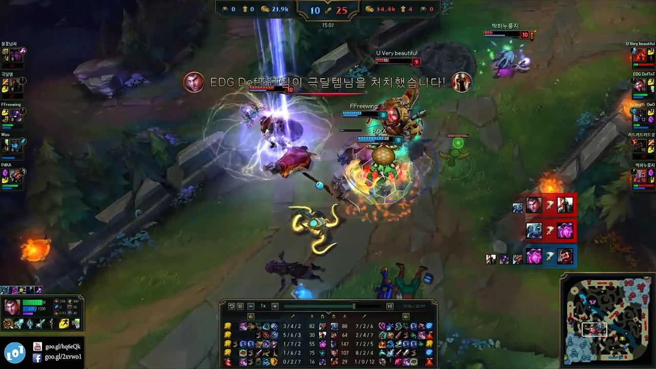 EDG Deft - Jayce vs Kalista - KR LOL SoloQ Highlights