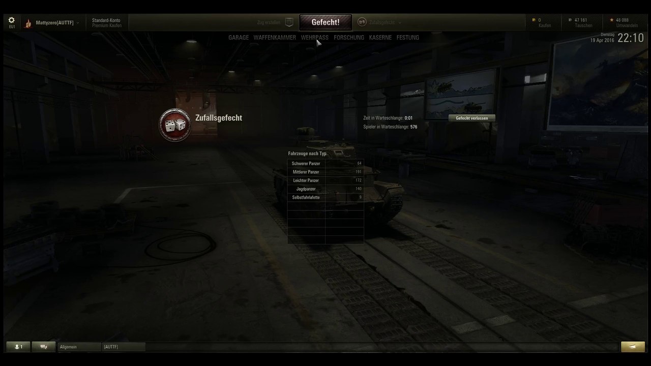 World of Tanks Live Stream
