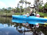Kayaking on Strickland Creek (near Tomoka River) in Ormond Beach, FL