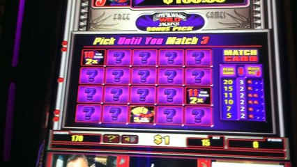 $1 Quick Hits Slot Machine Bonus 50 spins!