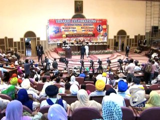 Sikh pilgrims from India arrive in Lahore -20 April 2016