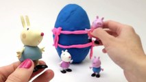 Peppa Pig Play Doh Easter Eggs Huge Playdough Surprise Eggs Toys Hasbro Part 5
