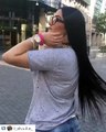 Gorgeous Long Dark Hair With Undercut Shaved Nape