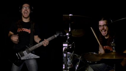 Airbourne - Back in the Game (Drums & Guitar cover) [HD]