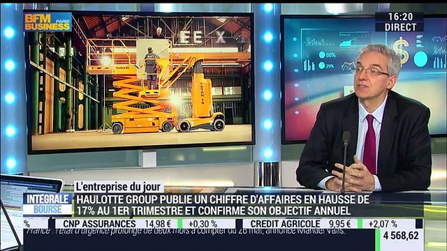 Haulotte Group: Depuis la fin de l'année dernière, notre environnement est un petit peu porteur , Alexandre Saubot - 20/04