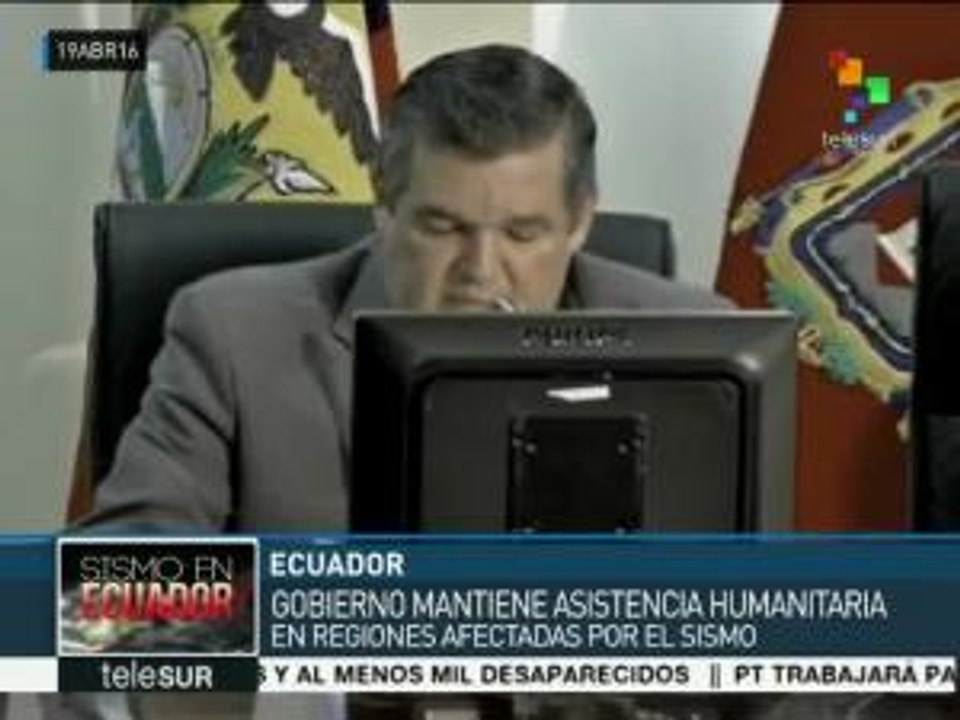 Ecuador: AN lanza campaña "Ayudatón" para reconstrucción de viviendas