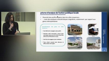 Projet de gare : opportunité face à la crise de centralité des villes moyennes ? - Emilie Roudier - Lab'Urba Paris Est