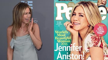 PEOPLE's 2016 Most Beautiful Woman Jennifer Aniston Was Teased For Her Bubble Butt