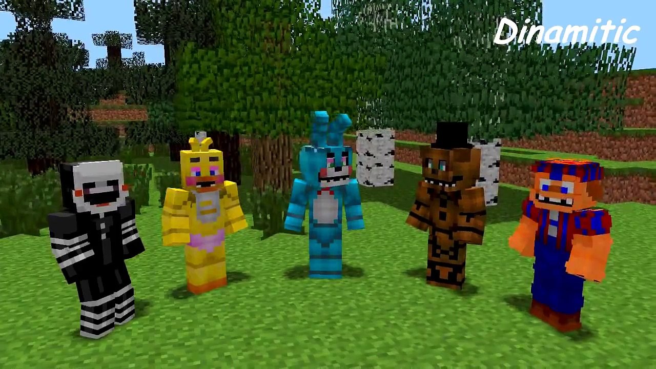 FNAF Monster School׃ Attack School  Minecraft Animation Five Nights At Freddy's