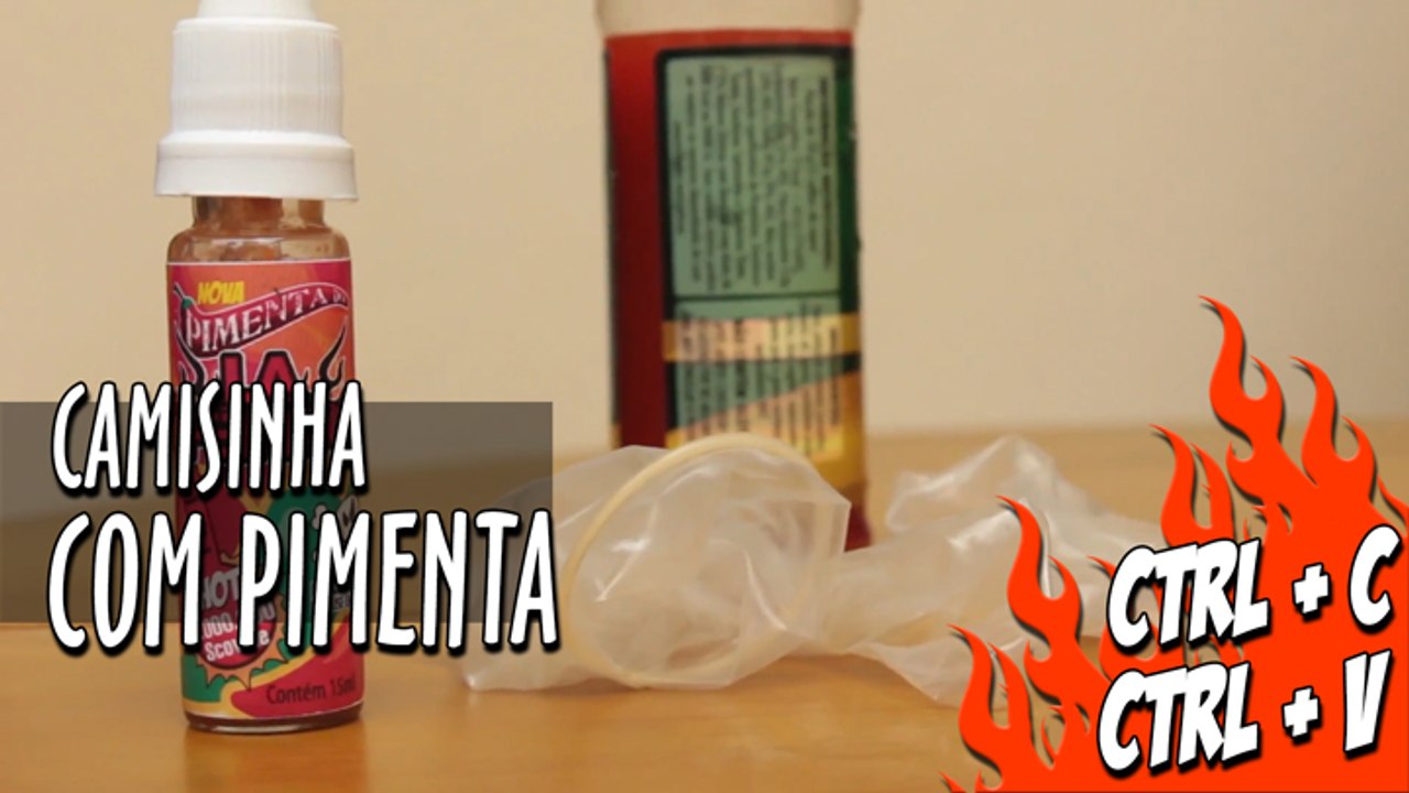 Desafio da Camisinha com Pimenta