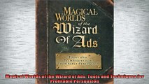 READ book  Magical Worlds of the Wizard of Ads Tools and Techniques for Profitable Persuasion  FREE BOOOK ONLINE