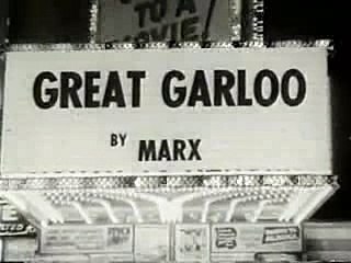 The great Garloo RC Monster by MARX commercial 1961