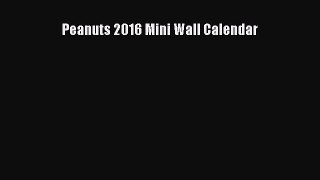 Read Peanuts 2016 Mini Wall Calendar Ebook Free