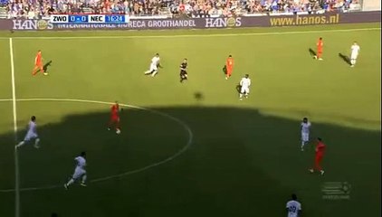 Becker Goal (1:0) Zwolle vs NEC Nijmegen - 20/4/2016