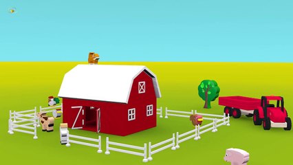 Les animaux et leurs cris pour bébé Dessins animés pour les petits enfants en français