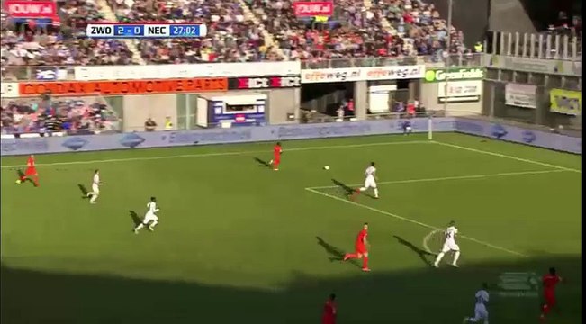 Queensy Menig Goal PEC Zwolle 2-0 NEC Nijmegen 20.04.2016