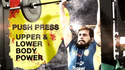 How to push press | Brazil rugby coach's top gym tips